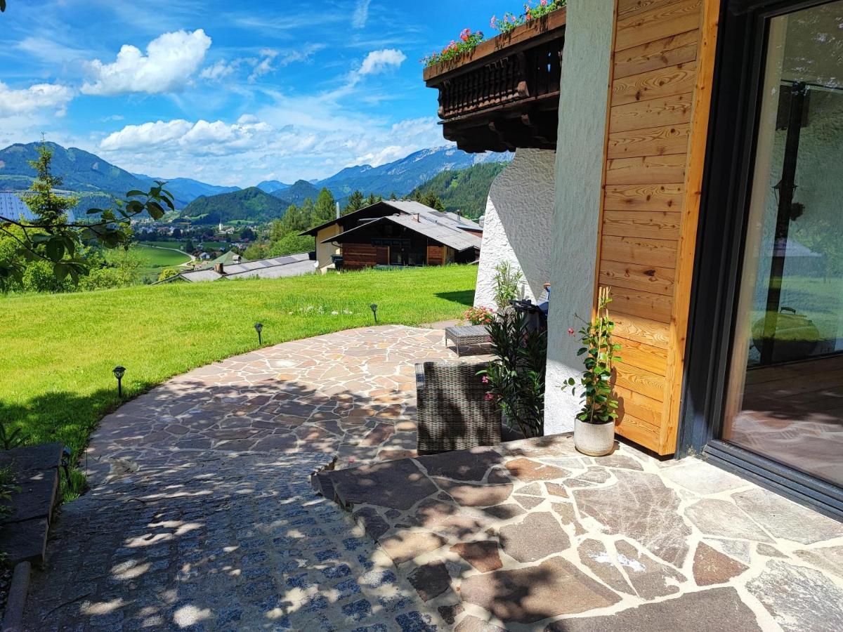 Villa Bischofsberg - Laerchen-Wellness Apartment Windischgarsten Dış mekan fotoğraf